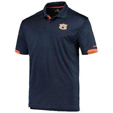 Men's Colosseum Navy Auburn Tigers Santry Lightweight Polo