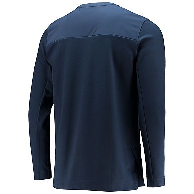 Men's Nike Navy Team USA Half-Zip Performance Jacket