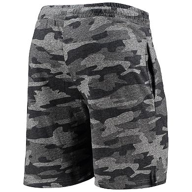Men's Concepts Sport Charcoal/Gray Tennessee Volunteers Camo Backup Terry Jam Lounge Shorts