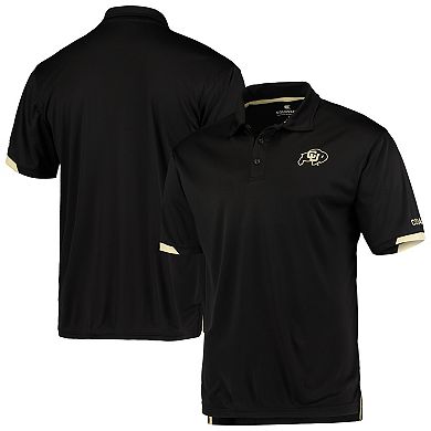 Men's Colosseum Black Colorado Buffaloes Santry Polo