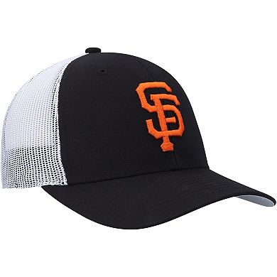 Men's '47 Black/White San Francisco Giants Primary Logo Trucker Snapback Hat