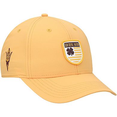 Men's Gold Arizona State Sun Devils Nation Shield Snapback Hat