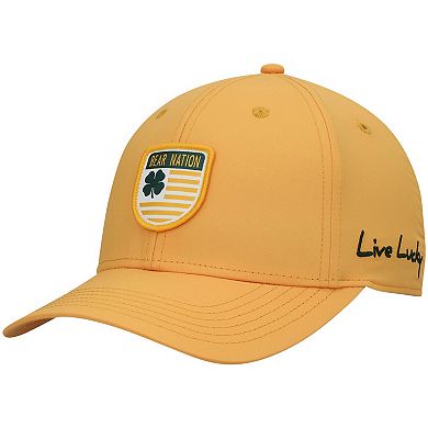 Men's Gold Baylor Bears Nation Shield Snapback Hat