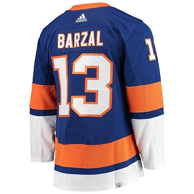 Men's adidas Mathew Barzal Royal New York Islanders Home Primegreen Authentic Pro Player Jersey
