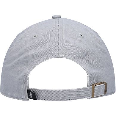 Men's '47 Gray San Antonio Spurs Team Clean Up Adjustable Hat