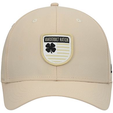 Men's Gold Vanderbilt Commodores Nation Shield Snapback Hat