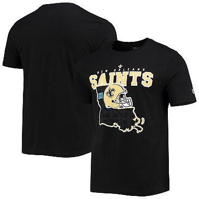 Men's New Era Black New Orleans Saints Local Pack T-Shirt