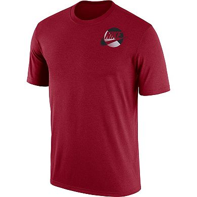 Men's Nike Crimson Oklahoma Sooners Just Do It Max 90 T-Shirt