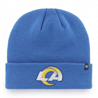 Men's '47 Royal Los Angeles Rams Primary Cuffed Knit Hat