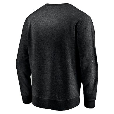 Men's Fanatics Branded Black Miami Marlins Gametime Arch Pullover Sweatshirt