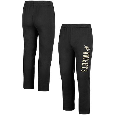 Men's Colosseum Black UCF Knights Fleece Pants