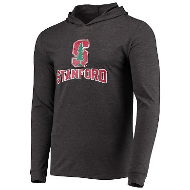 Men's Concepts Sport Cardinal/Charcoal Stanford Cardinal Meter Long Sleeve Hoodie T-Shirt & Jogger Pants Sleep Set