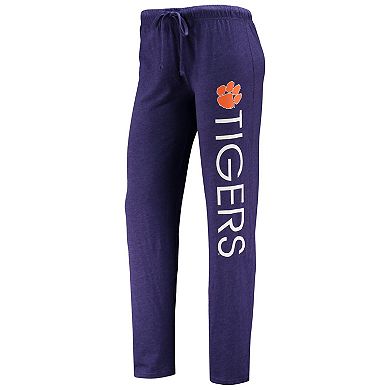 Women's Concepts Sport Purple/Orange Clemson Tigers Tank Top & Pants Sleep Set