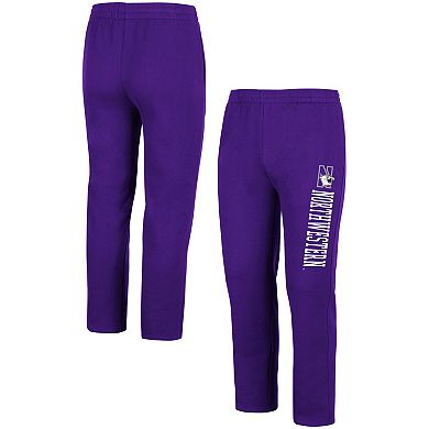 Men's Colosseum Purple Northwestern Wildcats Fleece Pants