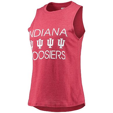Women's Concepts Sport Charcoal/Crimson Indiana Hoosiers Tank Top & Pants Sleep Set