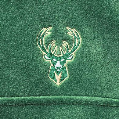 Men's Columbia Milwaukee Bucks Hunter Green Flanker Full-Zip Jacket