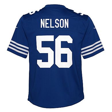 Youth Nike Quenton Nelson Royal Indianapolis Colts Alternate Game Jersey