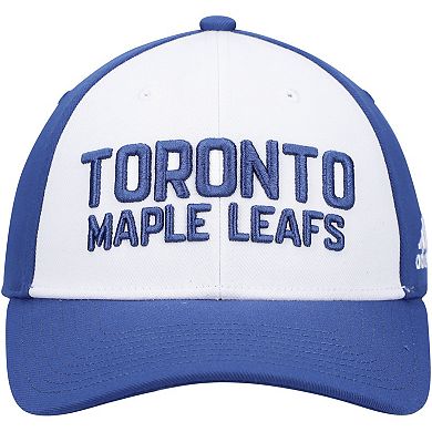 Men's adidas White Toronto Maple Leafs Locker Room Adjustable Hat