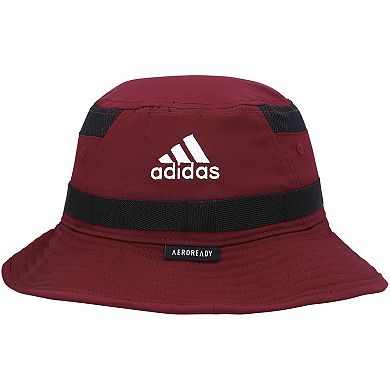 Men's adidas Maroon Texas A&M Aggies 2021 Sideline AEROREADY Bucket Hat