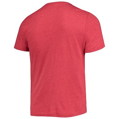 Men's Concepts Sport Heathered Charcoal/Crimson Oklahoma Sooners Meter T-Shirt & Pants Sleep Set