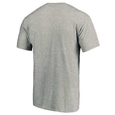 Men's Fanatics Branded Heathered Gray Oakland Athletics Prep Squad T-Shirt