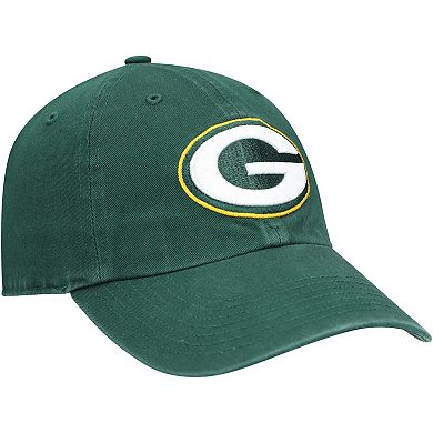 Youth '47 Green Green Bay Packers Logo Clean Up Adjustable Hat