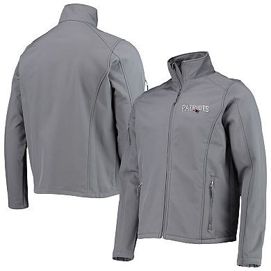 Men's Dunbrooke Charcoal New England Patriots Sonoma Softshell Full-Zip Jacket