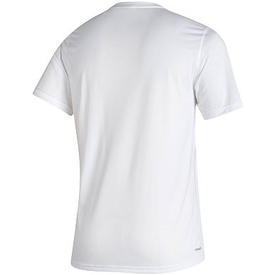Men's adidas White Georgia Tech Yellow Jackets Military Appreciation Salute To Service Creator T-Shirt