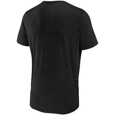 Men's NFL x Darius Rucker Collection by Fanatics Black New Orleans Saints T-Shirt