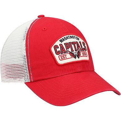 Men's '47 Red Washington Capitals Penwald Trucker Snapback Hat