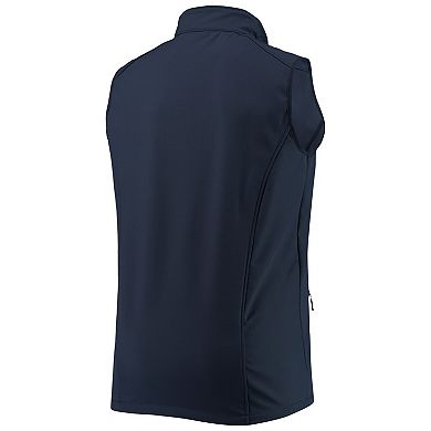 Men's Dunbrooke Navy New England Patriots Big & Tall Archer Softshell Full-Zip Vest