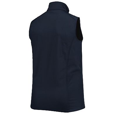 Men's Dunbrooke College Navy Seattle Seahawks Big & Tall Archer Softshell Full-Zip Vest