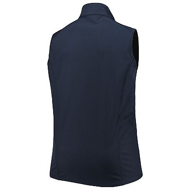 Men's Dunbrooke Navy Tennessee Titans Big & Tall Archer Softshell Full-Zip Vest