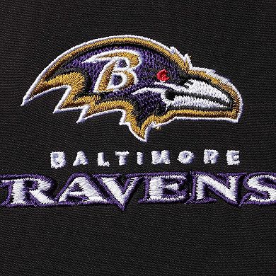 Men's Dunbrooke Heathered Charcoal Baltimore Ravens Big & Tall Archer Softshell Full-Zip Vest
