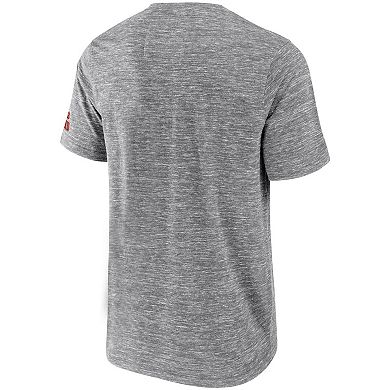 Men's NFL x Darius Rucker Collection by Fanatics Heathered Gray Cleveland Browns Slub Henley T-Shirt