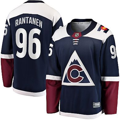 Men's Fanatics Branded Mikko Rantanen Navy Colorado Avalanche Premier Breakaway Player Jersey