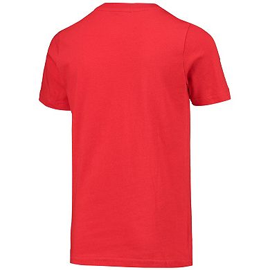 Youth Red/Navy Washington Capitals Two-Man Advantage T-Shirt Combo Set