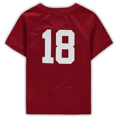 Toddler Nike #18 Crimson Alabama Crimson Tide Untouchable Football Jersey