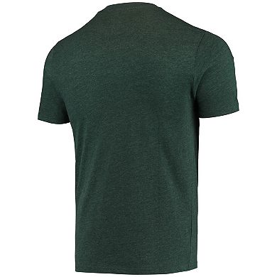 Men's Concepts Sport Heathered Charcoal/Green Michigan State Spartans Meter T-Shirt & Pants Sleep Set