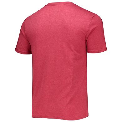 Men's Concepts Sport Heathered Charcoal/Crimson Alabama Crimson Tide Meter T-Shirt & Pants Sleep Set