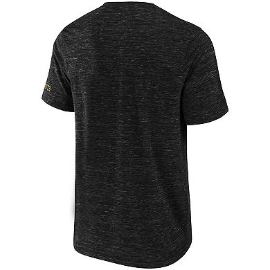 Men's NFL x Darius Rucker Collection by Fanatics Black New Orleans Saints Slub Henley T-Shirt