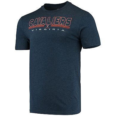Men's Concepts Sport Heathered Charcoal/Navy Virginia Cavaliers Meter T-Shirt & Pants Sleep Set