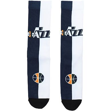Men's Utah Jazz Split Crew Socks