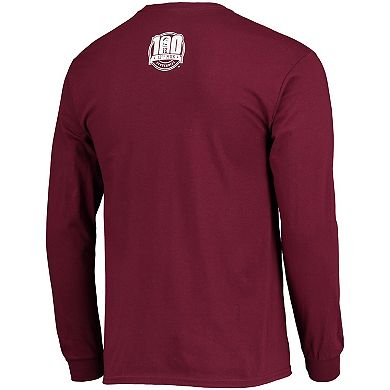 Men's Texas A&M Aggies 2022 Maroon Out 100 Years of the 12th Man Long Sleeve T-Shirt