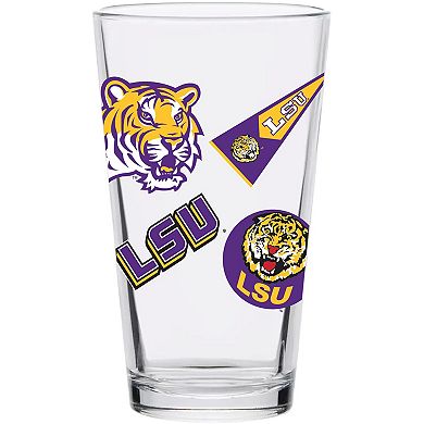 LSU Tigers 16oz. Medley Vintage Pint Glass
