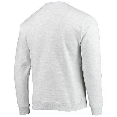 Men's League Collegiate Wear Heathered Gray Michigan State Spartans Upperclassman Pocket Pullover Sweatshirt