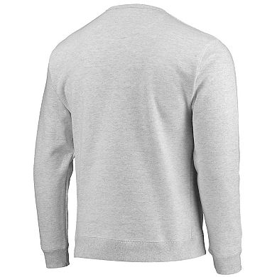Men's League Collegiate Wear Heathered Gray Florida State Seminoles Upperclassman Pocket Pullover Sweatshirt