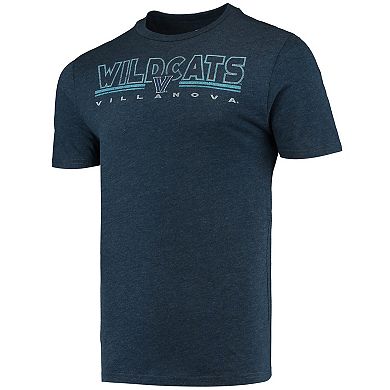 Men's Concepts Sport Heathered Charcoal/Navy Villanova Wildcats Meter T-Shirt & Pants Sleep Set