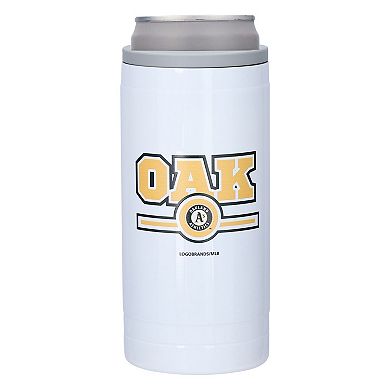 Oakland Athletics 12oz. Letterman Slim Can Cooler