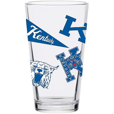 Kentucky Wildcats 16oz. Medley Vintage Pint Glass